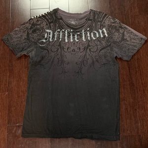Men’s Affliction Shirt- Large